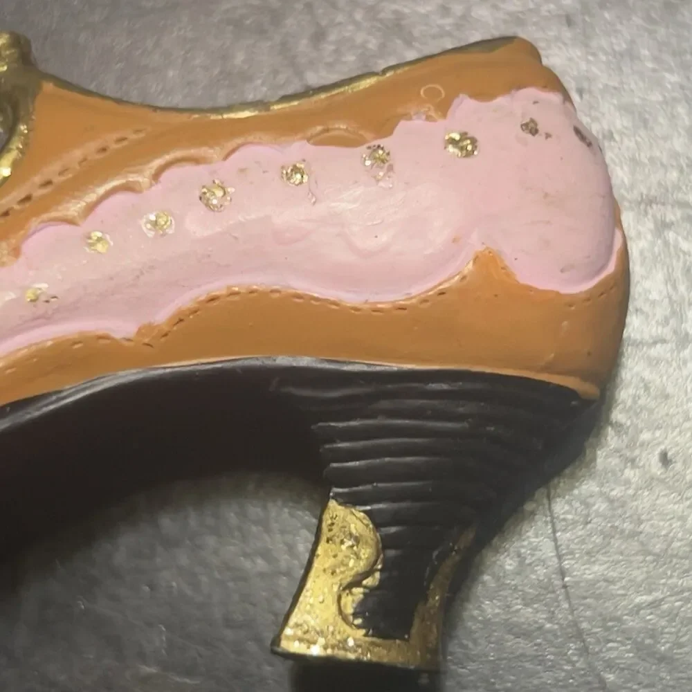 Miniature Shoe Collectible Victorian 3”